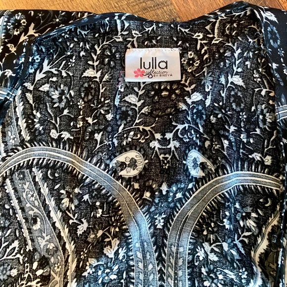BINDYA Lulla Collection Print Tassel Kimono - Picture 6 of 6